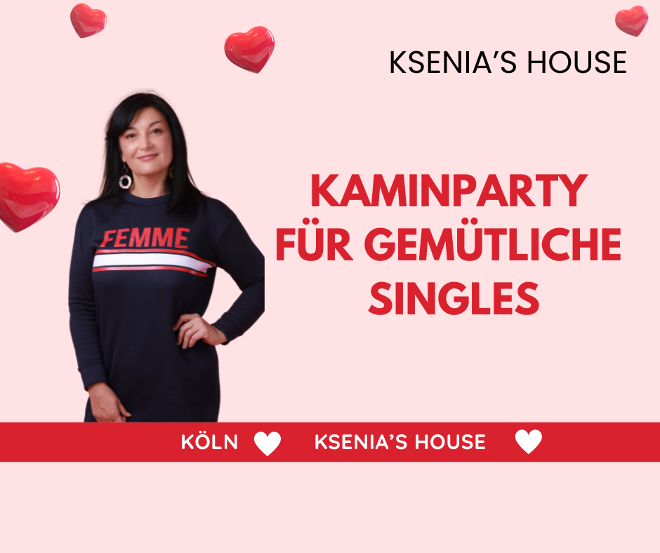 Kaminparty für Singles